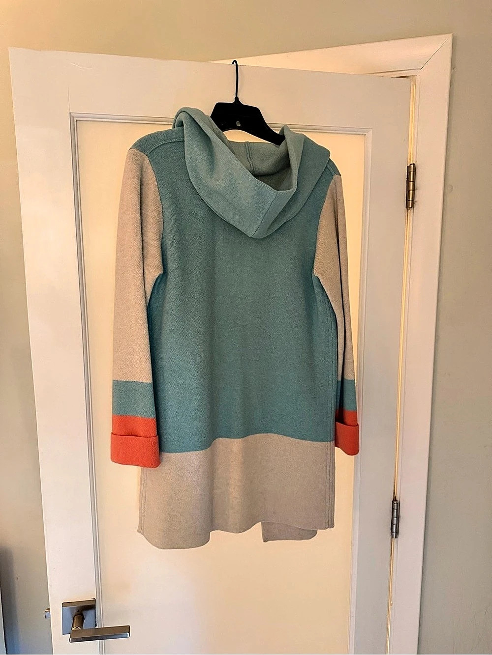 Anthropologie Field Flower Color Block Cardigan - like new!